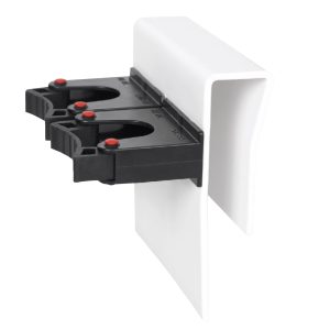 walking-stick and crutch support for bed